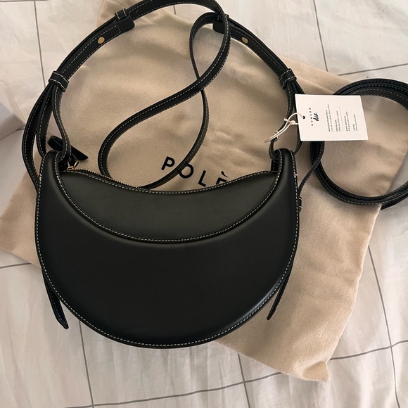 NWT Polene Numero Dix smooth black - Picture 3 of 6